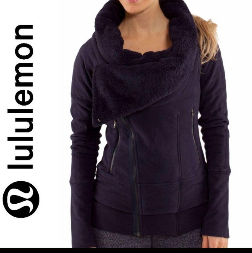 Lululemon Off The Mat Fleece Jacket RARE